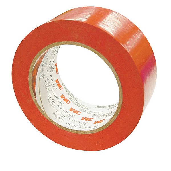 Fita adesiva para demarcação 50mm x 30m vermelha HT 000090403 471 3M