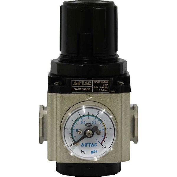 Regulador de pressão para ar comprimido 1/4" 910 L/min TR14 GAR20008SG PUMA