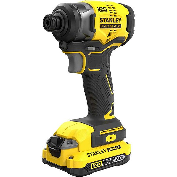Parafusadeira a bateria de impacto 20V carregador bivolt SBI810D2K-BR STANLEY