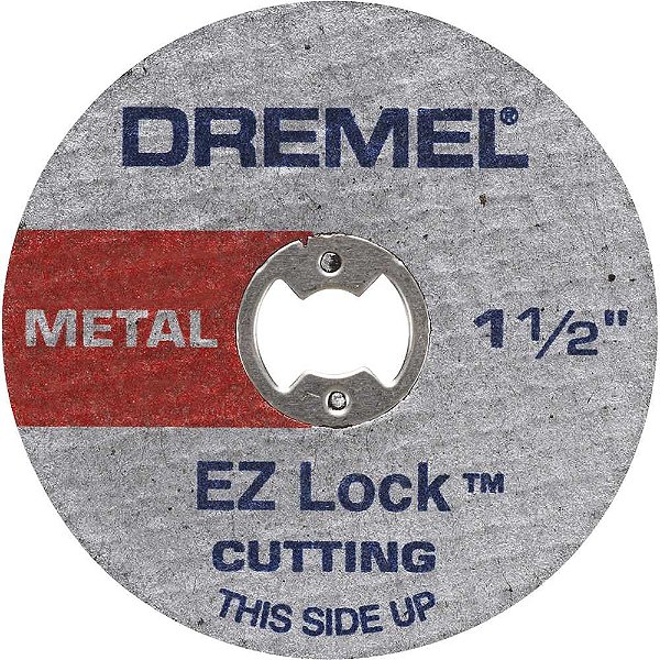 Discos de corte para metais com 5 peças 38mm x 3,2mm EZ456 DREMEL