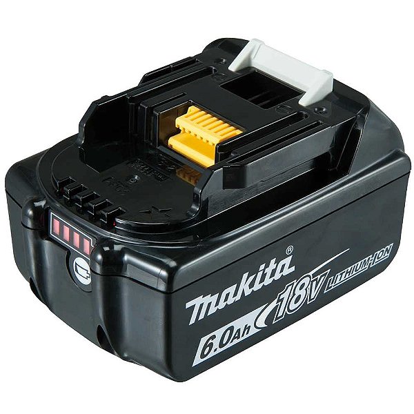 Bateria 18V íons de lítio 6 Ah BL1860B 197422-4 MAKITA
