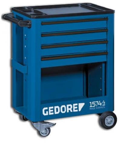 Carro para ferramentas com 4 gavetas 001.042 GEDORE