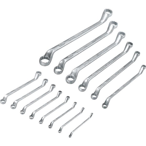 Jogo de chaves estrela 3/8" a 1" com 6 peças unit drive 003.652 GEDORE