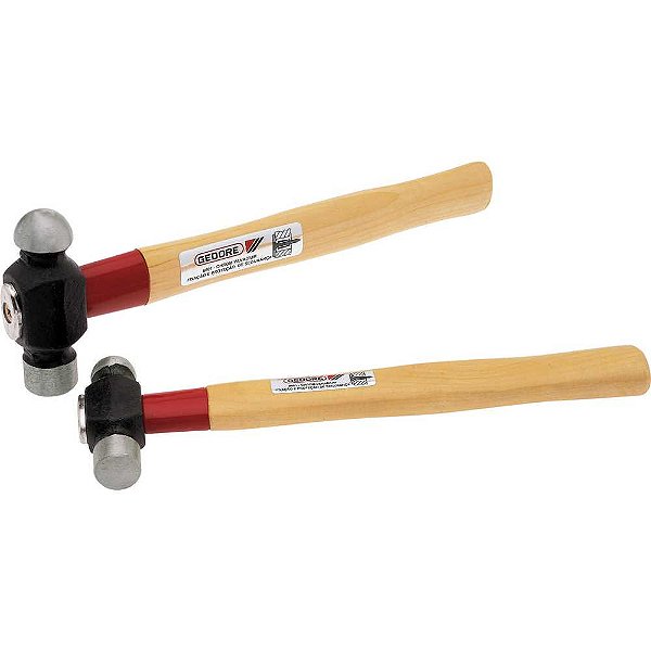 Martelo bola 200g cabo de madeira Rotband-Plus GEDORE