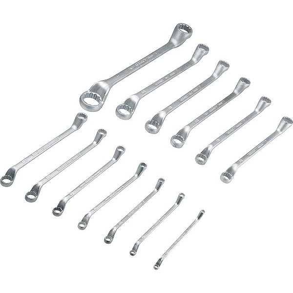 Jogo de chaves estrela 6,0mm a 41,0mm com 13 peças 003.605 GEDORE