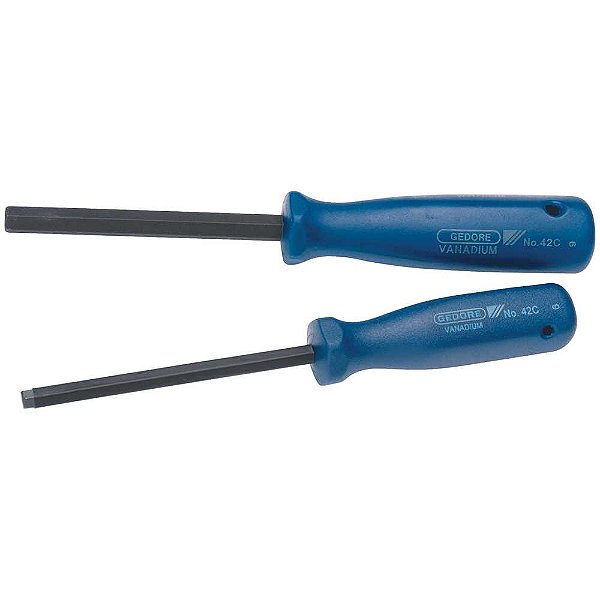 Chave allen 2,5mm com cabo 42C GEDORE