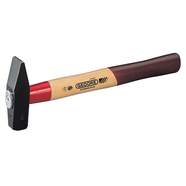 Martelo para montador Rotband-Plus com cabo de madeira 600 E-500 GEDORE