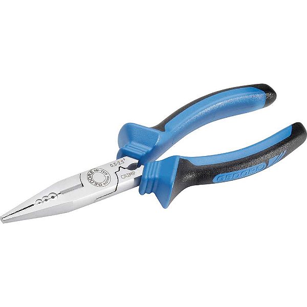 Alicate multifuncional com bico meia cana 7" 8133-180JC 029.550 GEDORE