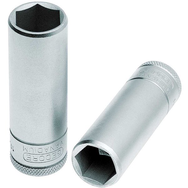 Soquete sextavado longo com encaixe de 1/2" 14mm 19L GEDORE