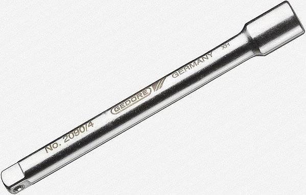 Extensão para soquete encaixe 1/4" x 4" 2090-4 GEDORE