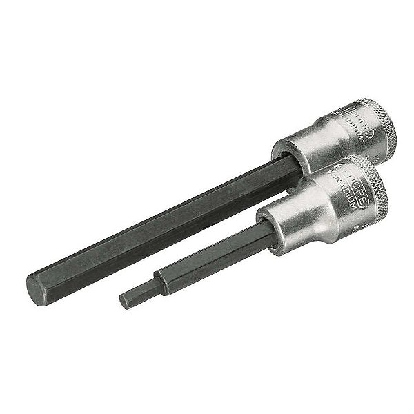 Soquete hexagonal longo 8mm com encaixe 1/2" IN19L GEDORE
