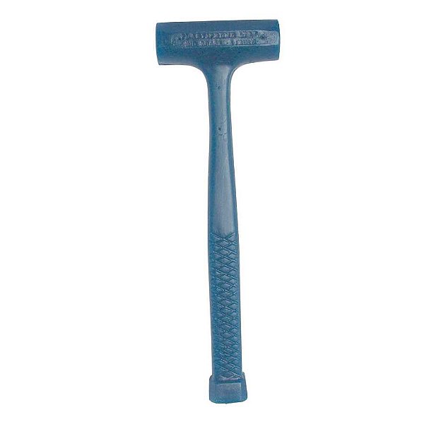 Martelo antirretrocesso em poliuretano 350 gramas azul modelo 30 PLASTIPRENE