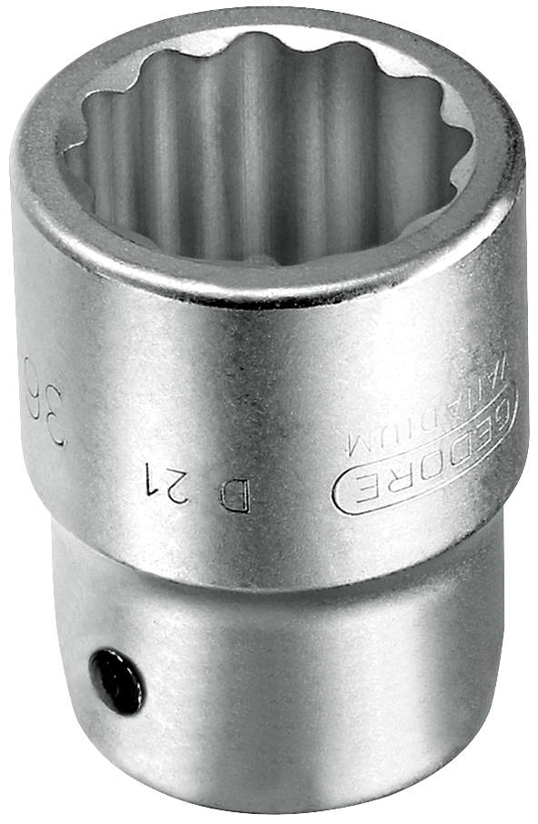 Soquete estriado 46mm encaixe de 1" D21 GEDORE