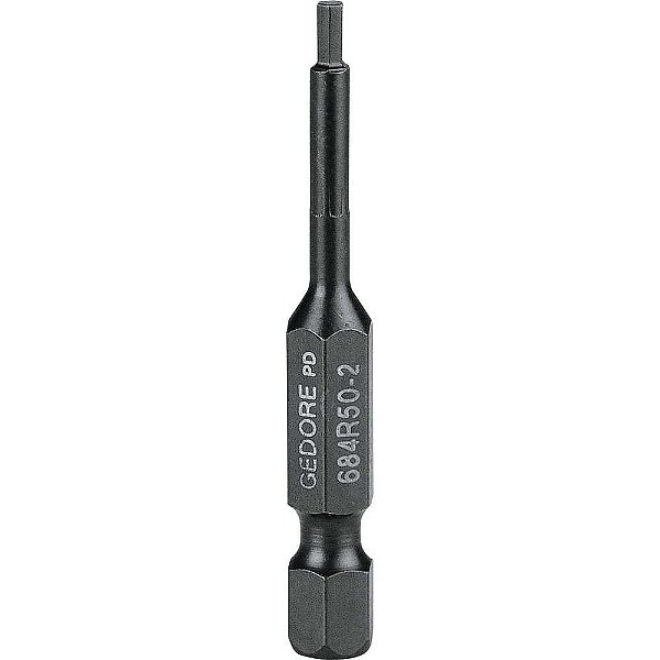 Bits hexagonal (allen) 1/4" x 2,5mm 684 R-50 GEDORE