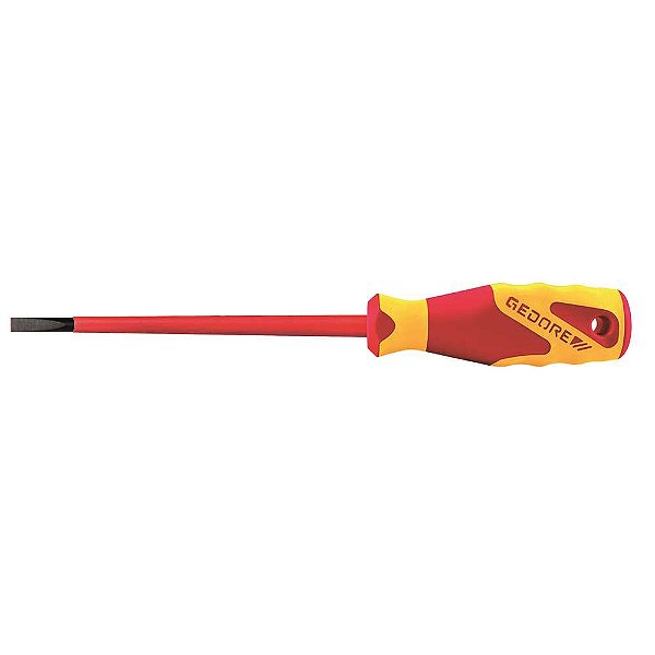 Chave de fenda 10mm x 200mm com haste isolada VDE 2170-10 091.891 GEDORE