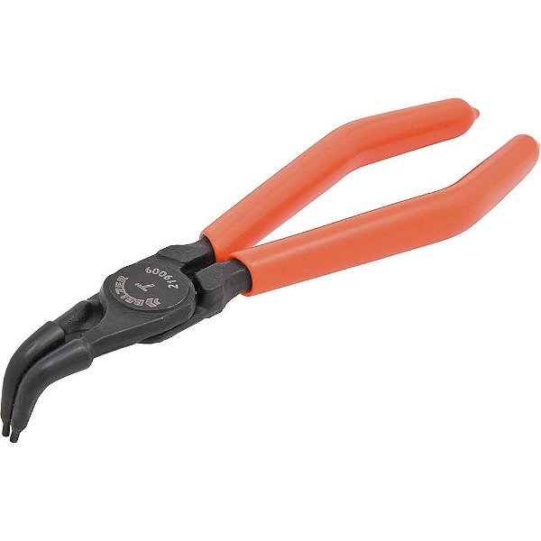 Alicate para anéis interno bico curvo 9" 219054B BELZER