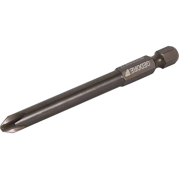 Bits/ponteira phillips encaixe 1/4" nº2 x 76,2mm 691 R 76 PH2 025.648 GEDORE