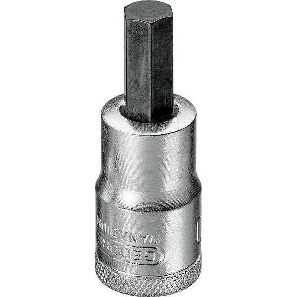 Soquete hexagonal 19,0mm encaixe de 1/2" IN19 GEDORE