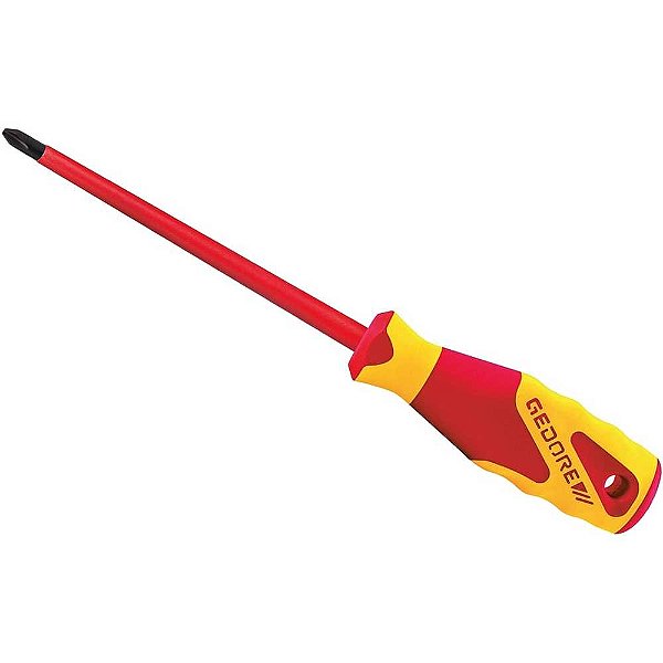 Chave phillips isolada VDE 5/16" x 6" 2160-3 GEDORE