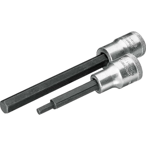 Soquete hexagonal longo 10mm com encaixe 1/2" IN19L 016350 GEDORE