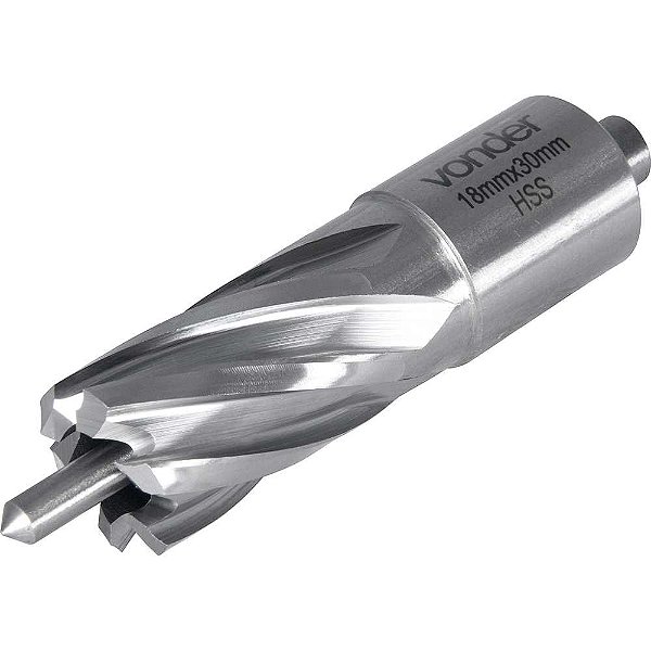 Broca anular encaixe Weldon 18mm x 30mm VONDER