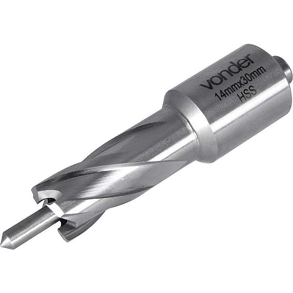 Broca anular encaixe Weldon 14mm x 30mm VONDER