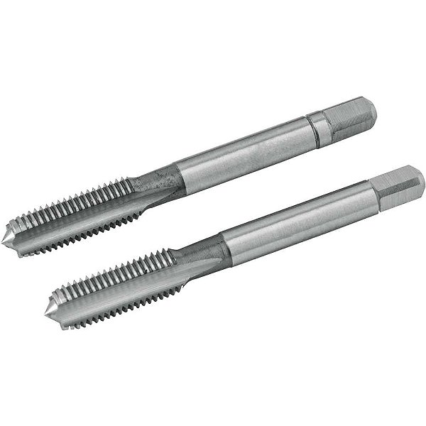 Macho manual de aço rápido M6 x 0,75mm rosca MB jogo com 2 peças DORMER