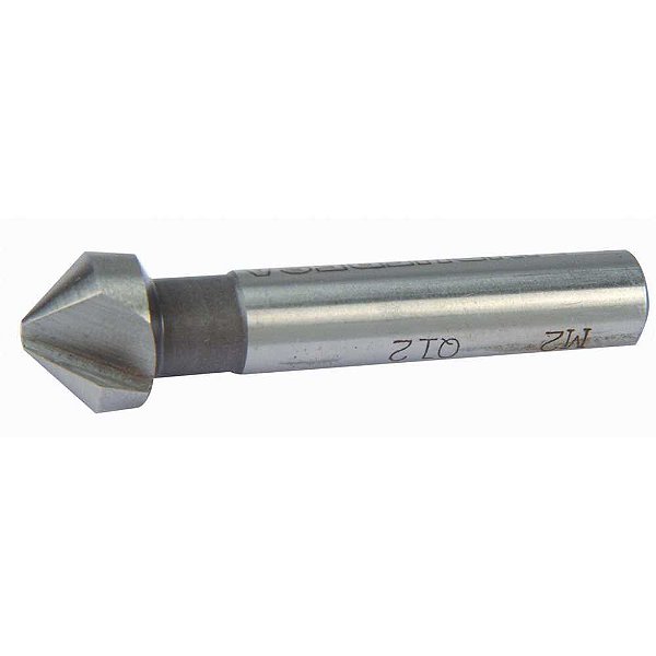 Escareador de aço 15mm 90 graus capacidade 3,2 a 15,0mm haste cilíndrica 10mm DIN 335C INDAÇO