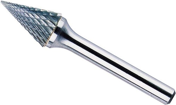 Lima rotativa cônica ponteaguda 6,0mm x 20,0mm com haste 6,0mm DORMER