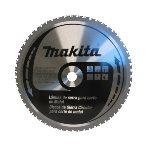 Lâmina de serra circular para metal 305mm x 60 dentes B-33956 MAKITA