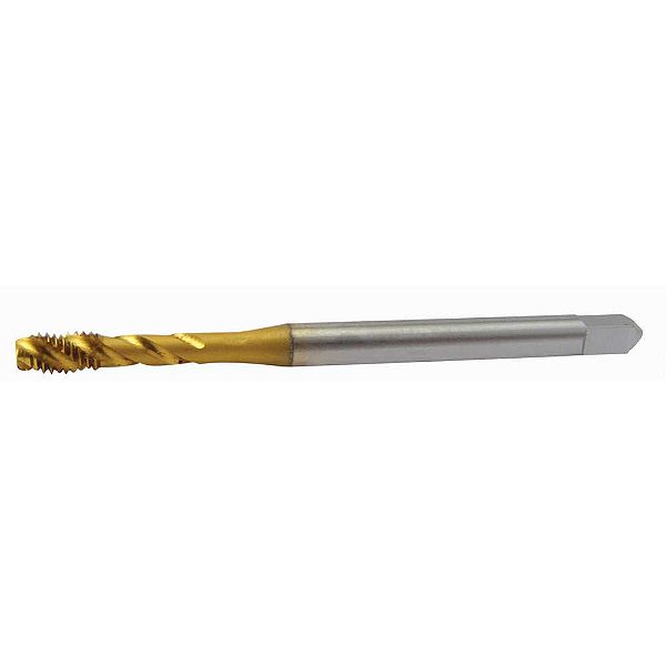 Macho máquina HSS-E 4mm x 0,7mm com canal helicoidal TIN DIN 371 OSG