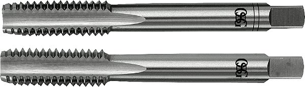 Macho manual de aço rápido M2 x 0,40mm rosca MA jogo com 2 peças OSG