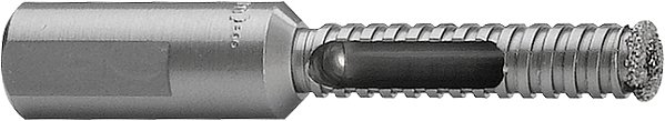Serra copo diamantada 1/4" - 6mm 121074DGDS com haste LENOX