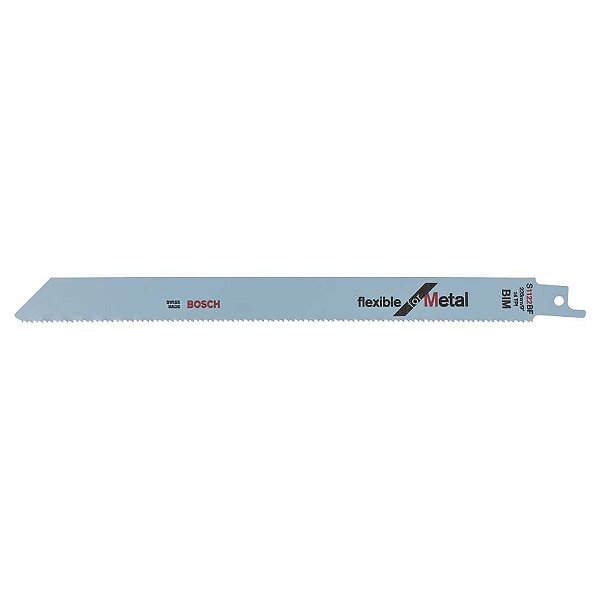Lâmina para serra sabre 225mm S1122 BF com 2 peças 2608656041 BOSCH