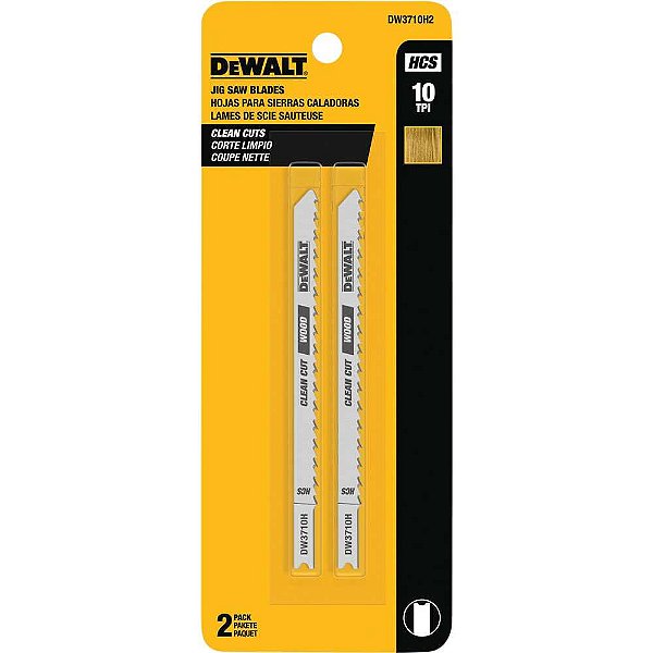 Lâmina de serra tico-tico 10mm encaixe U DW3710H2 DEWALT