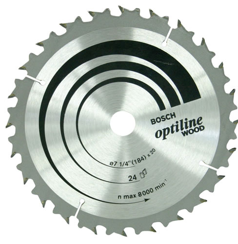 Lâmina de serra circular com dentes de metal duro/vídea 254mm x 30mm 40 dentes BOSCH