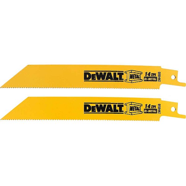 Lâmina para serra sabre 150mm com 2 peças DW4808-2 DEWALT