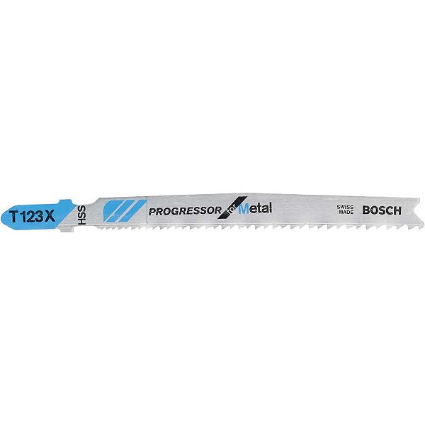 Lâmina de serra tico-tico encaixe T T-123X BOSCH