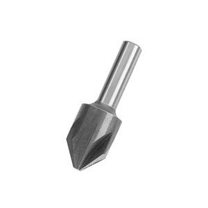 Escareador de aço 20mm 90 graus capacidade 5,0 a 20,0mm haste cilíndrica 10mm DIN 335A INDAÇO