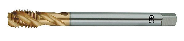Macho máquina HSS-E 16mm x 2,0mm com canal helicoidal TIN DIN 376 OSG