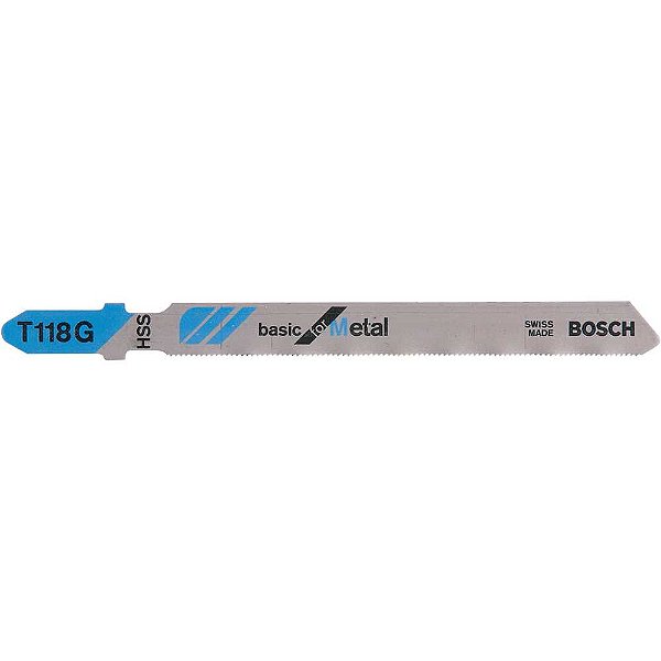 Lâmina de serra tico-tico50mm encaixe T T-118-G BOSCH