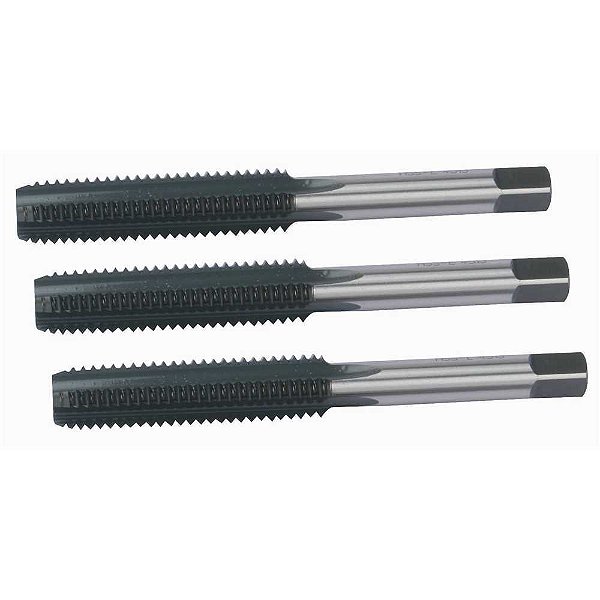 Macho manual de aço rápido M10 x 1,50mm métrica jogo com 3 peças OSG