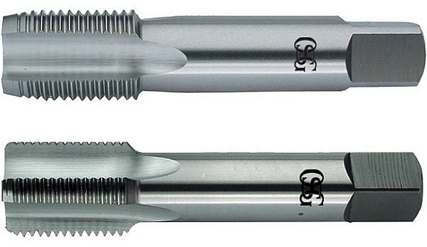 Macho manual de aço rápido 3/4" BSP jogo com 2 peças DIN 5157 OSG