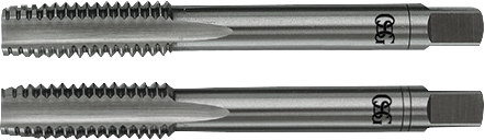 Macho manual de aço rápido 5/16" UNF jogo com 2 peças OSG