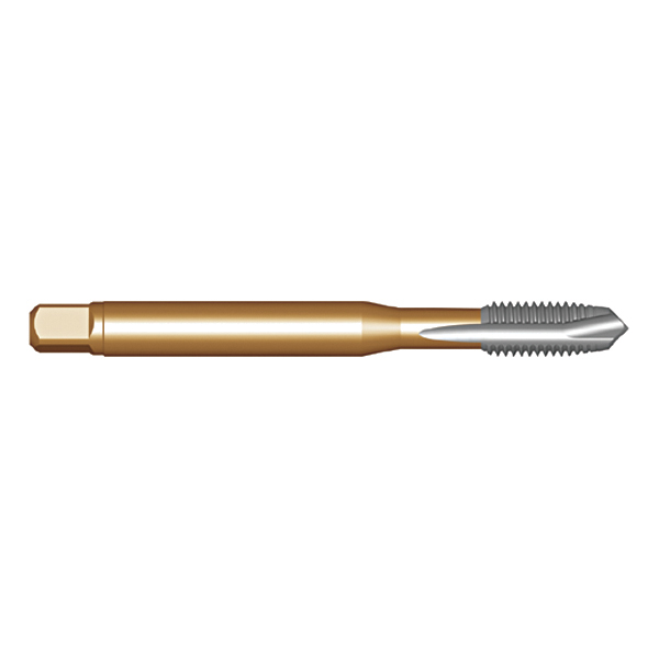 Macho máquina HSS-E 10mm x 1,0mm com ponta helicoidal EP10 DIN 374 DORMER