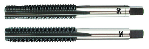 Macho manual de aço rápido 5/8" UNC jogo com 2 peças OSG
