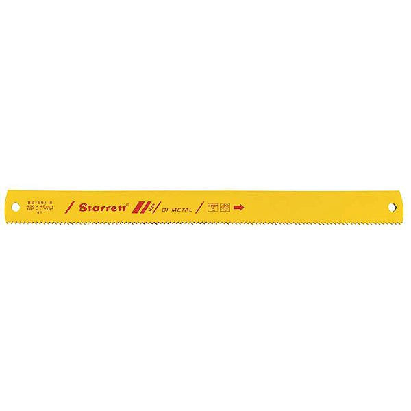 Lâmina de serra com dentes em aço rápido para máquina 12" x 1.1/8" BI-METAL BS BS1214-5 STARRETT