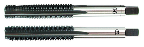 Macho manual de aço rápido 3/4" UNC jogo com 2 peças OSG