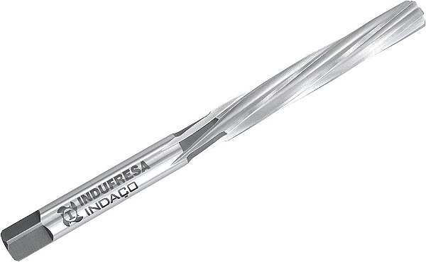 Alargador manual aço rápido haste paralela canal helicoidal 14,0mm INDAÇO