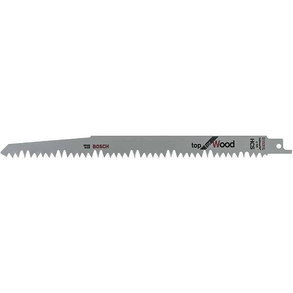 Lâmina para serra sabre 240mm S1531L com 2 peças 2608650613 BOSCH